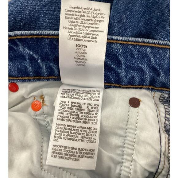 Mother Snacks High Waisted Double Stack Ankle Jeans Delicious Memories Size 29 - Picture 13 of 15